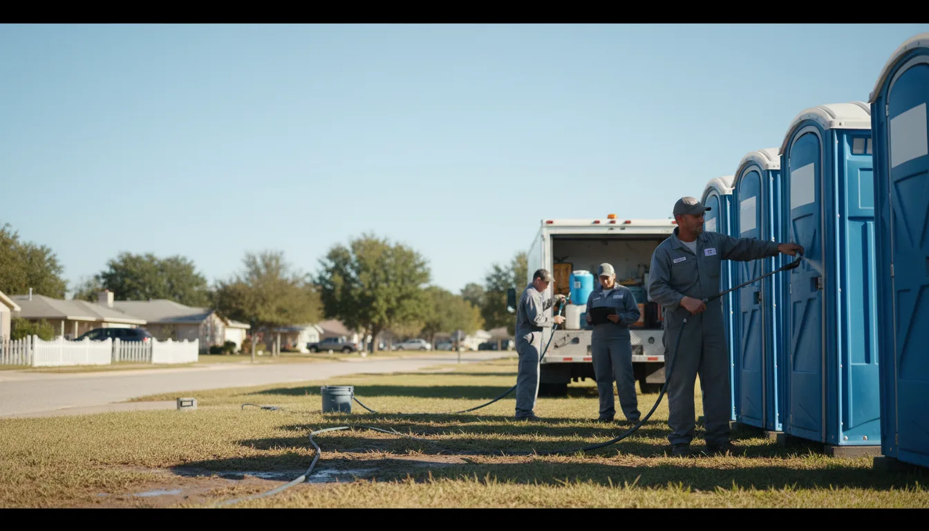 Long-Term Portable Toilet Rental in Carbon Hill, OH near me